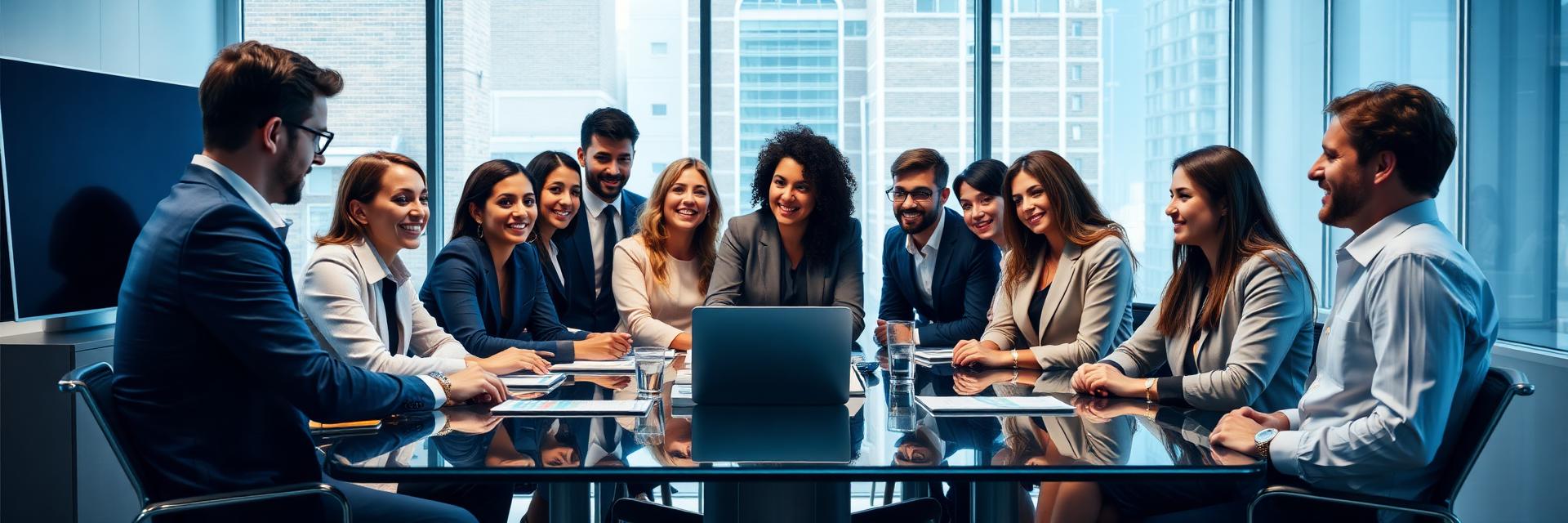 HR team collaborating around people analytics dashboards